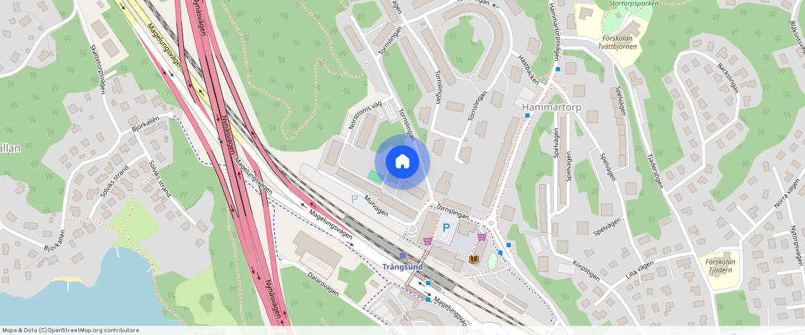 Huddinge, Norströms väg, **, 14260, Trångsund