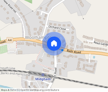 Bath Road, Woolhampton, Reading, Berkshire, RG7 - Photo 1