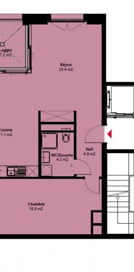 Chemin des Saules 16B, 1260 NYON | Appartement 2.5 pièces - Photo 1