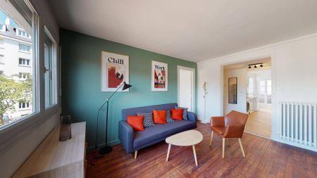 Colocation Nantes - 93m2 - 4 chambres - A 110m du tram 2 et 3 - Photo 3