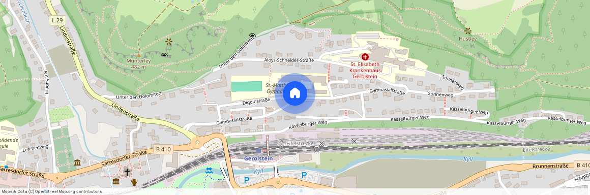 Gymnasialstraße, 54568 Rheinland-Pfalz - Gerolstein