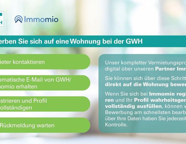 3-Zimmer-Wohnung mit Weitblick - ideal für Paare - Foto 1