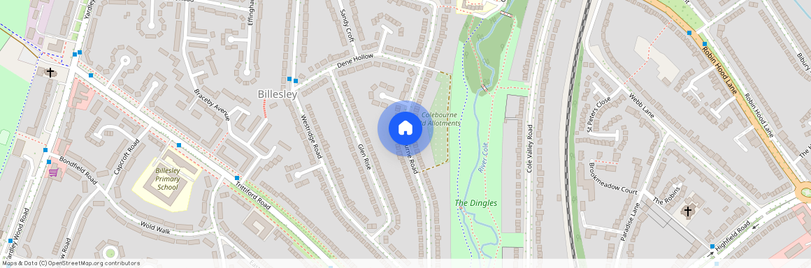 Colebourne Road, Billesley, Birmingham, West Midlands, B13