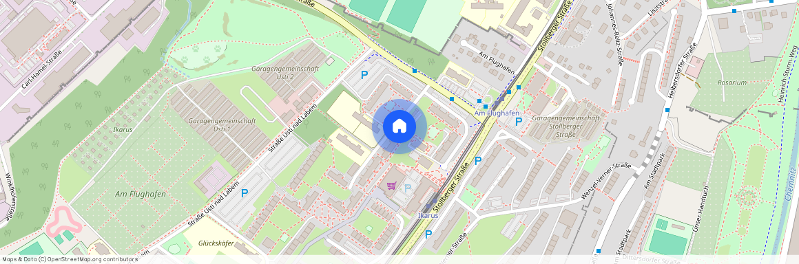 Straße Usti nad Labem 23, 09119 Sachsen - Chemnitz