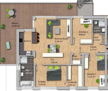 Morgen schon einziehen! Exklusive Wohnung im Zentrum von Grenzach (... - Photo 1