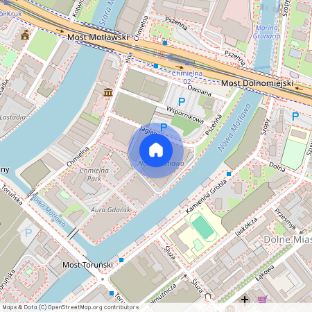 ul. Jaglana, Śródmieście, Gdańsk, pomorskie