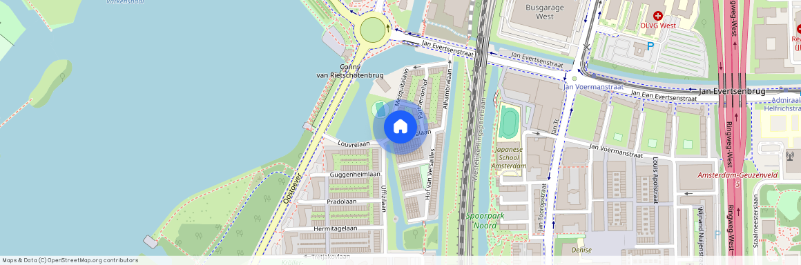 Alhambralaan 70, Oostoever Sloterplas, 1064NW, Amsterdam