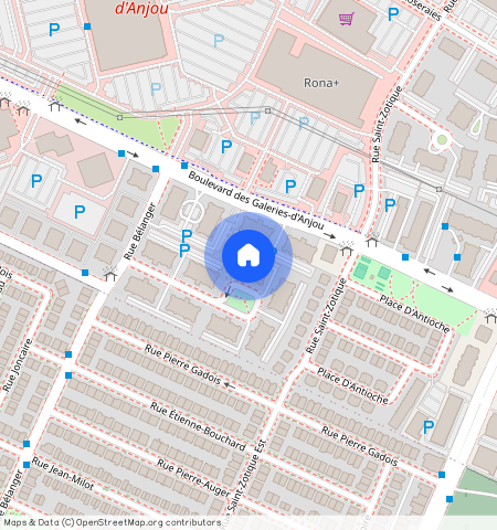 ** Avenue de Beaufort, Anjou, Anjou, Ile de Montréal, H1M 2W2