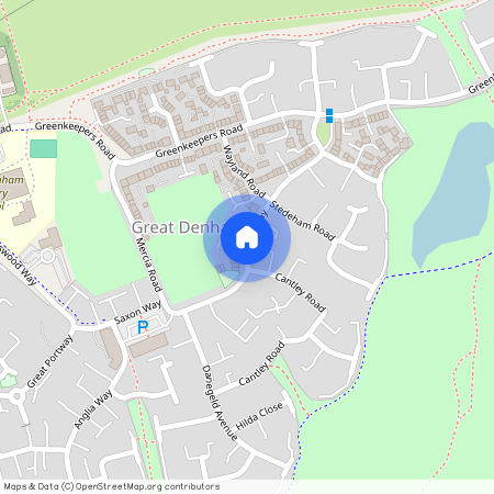 Saxon Way, Great Denham, Bedford, MK40