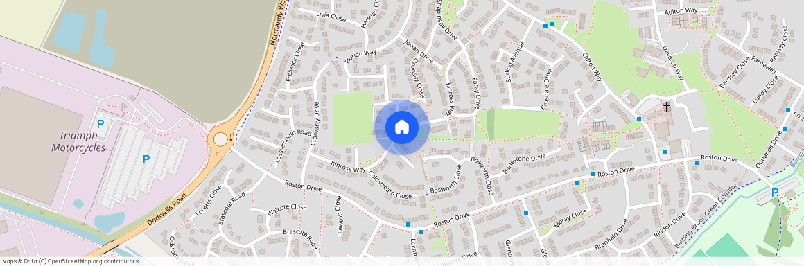 Kinross Way, Hinckley, Leicestershire