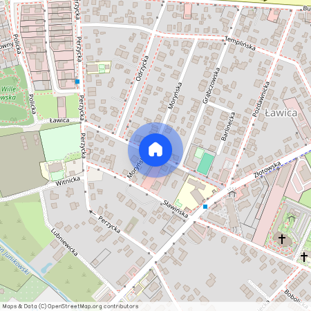 ul. Pionierska, Ławica, Grunwald, Poznań, wielkopolskie