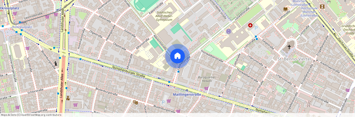 Albrechtstraße 2, 80636 Neuhausen-Nymphenburg - Neuhausen