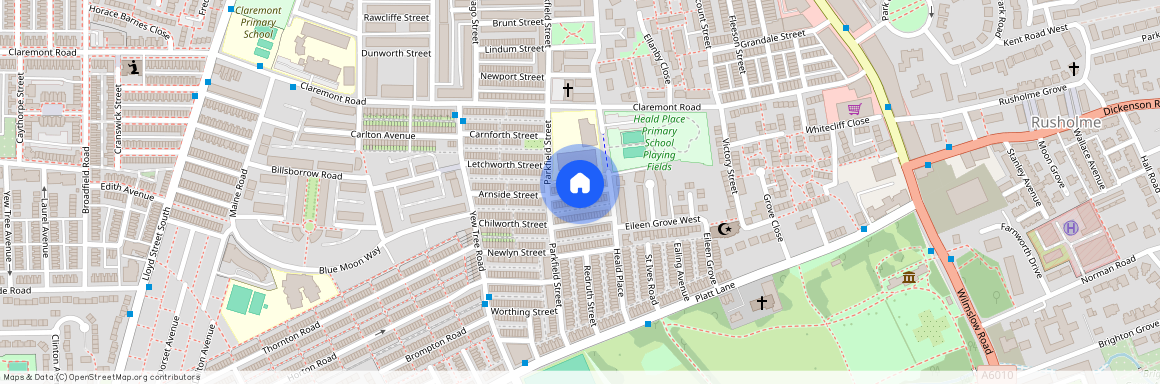 Camborne Street, Rusholme, M14