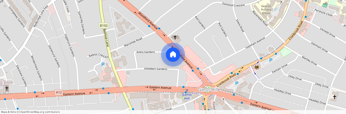 Avery Gardens, Gants Hill