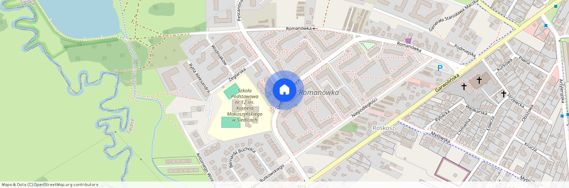 ul. Unitów Podlaskich, Siedlce, mazowieckie