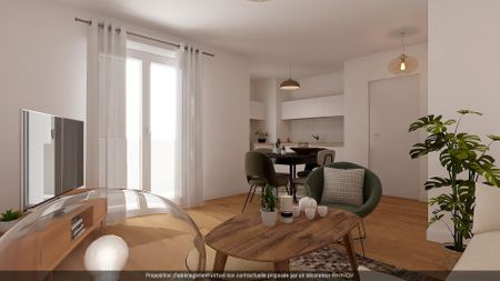 location Appartement T2 DE 48.2m² À RIS ORANGIS - Photo 2