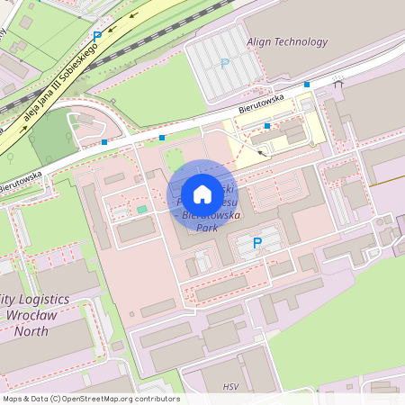 ul. Bierutowska 57B, Psie Pole, Psie Pole, Wrocław, dolnośląskie