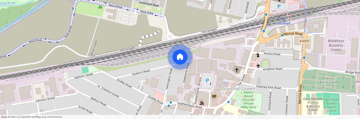 Queens Road, UB2, Southall