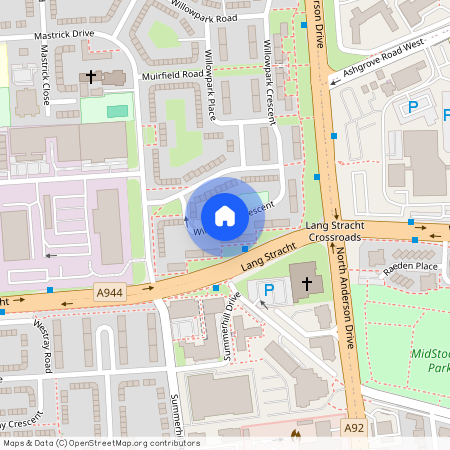 Lang Stracht, Lang Stracht, Aberdeen, AB15