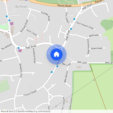 KT1, West Byfleet