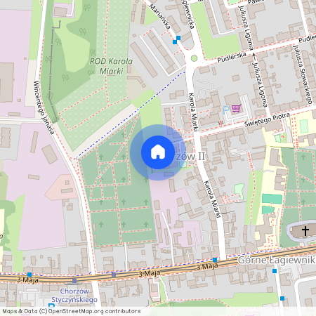 ul. Karola Miarki, Chorzów II, Chorzów, śląskie