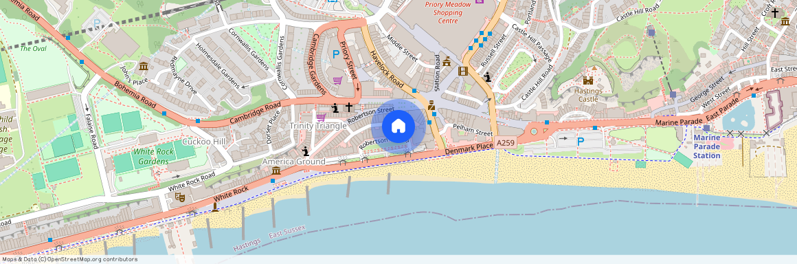 The Queens Apartments, Hastings, East Sussex