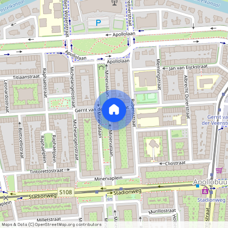 Minervalaan 31-2, Minervabuurt-Midden, 1077NL, Amsterdam