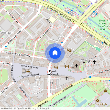 ul. Sienkiewicza, Centrum, Białystok, podlaskie