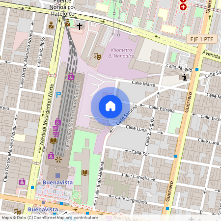 Colonia Buenavista, C.P. 06350, Df / Cdmx