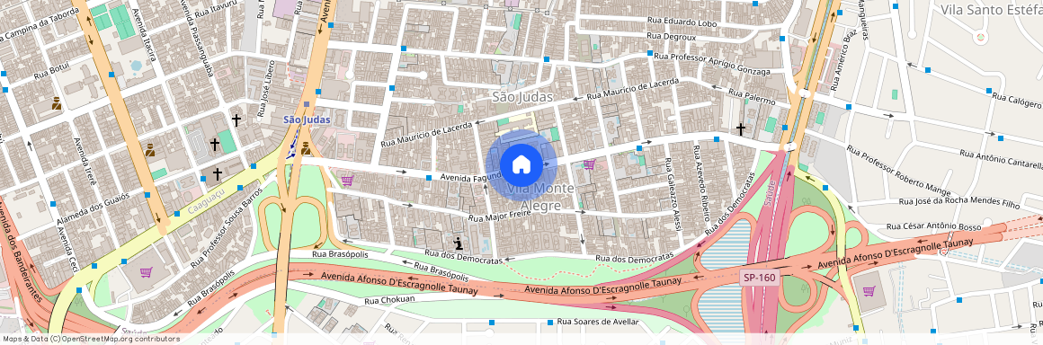 Avenida Fagundes Filho, 596 - Metro São Judas - Vila Monte Alegre, São Paulo, São Paulo, 04304000