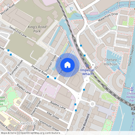 Chelsea Creek, Chelsea Creek, SW6