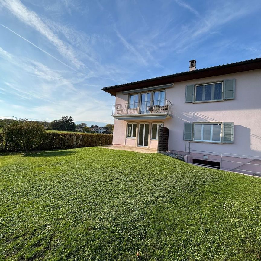 Bel appartement 3.5p - 2 CHB / Jardin avec vue lac / Atelier privatif - Photo 1