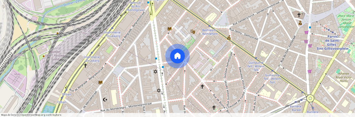 Rue de Serbie, 3, 1060, Saint-Gilles