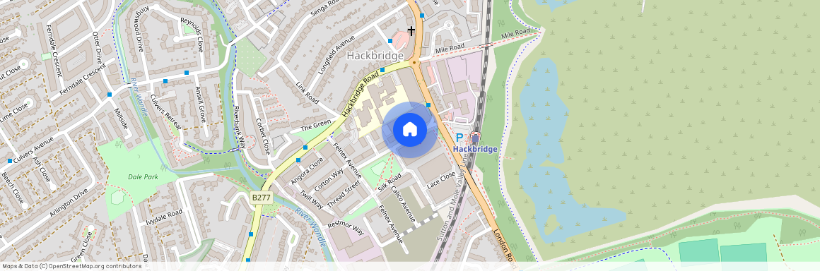 Button House, Hackbridge, SM6