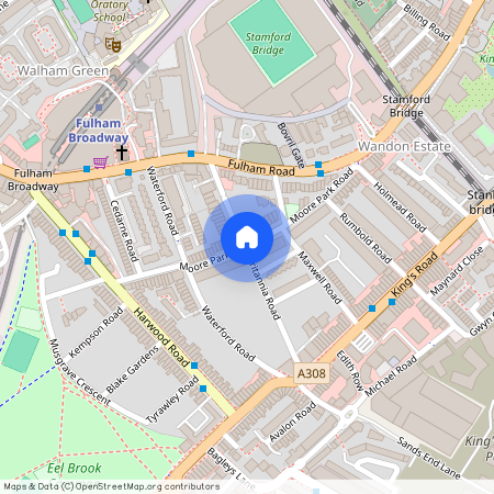 Britannia Road, Moore Park Estate, SW6