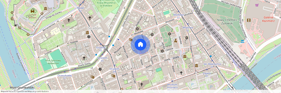 pl. Nowy, Kazimierz, Stare Miasto, Kraków, małopolskie