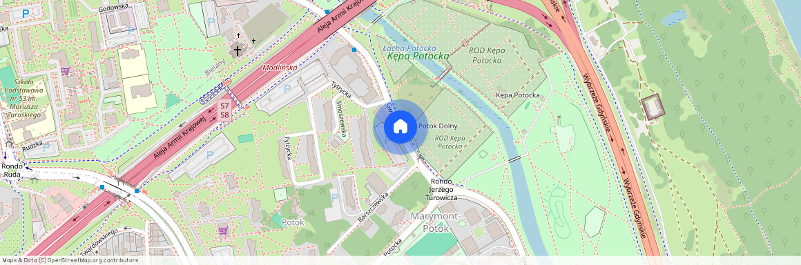 ul. Gwiaździsta, Marymont-Potok, Żoliborz, Warszawa, mazowieckie