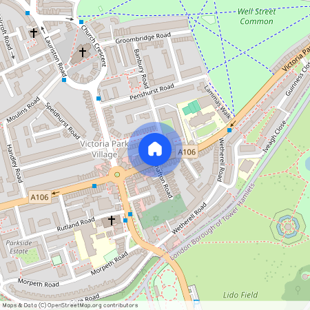 Victoria Park Road, Victoria Park Hackney E9 E9