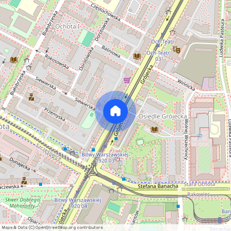 mazowieckie, Warszawa, Ochota, Grójecka