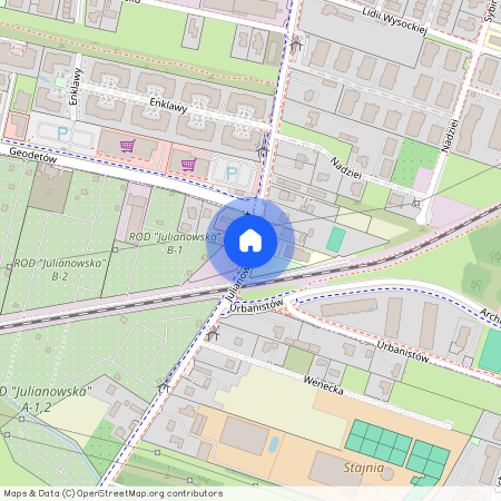 ul. Julianowska, Julianów, Piaseczno, piaseczyński, mazowieckie, Józefosław