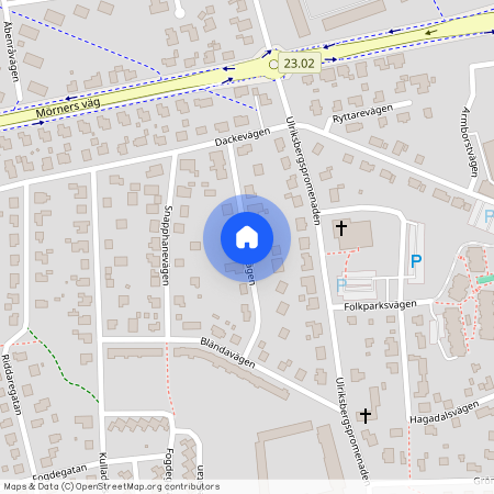 Budkavlevägen, Växjö