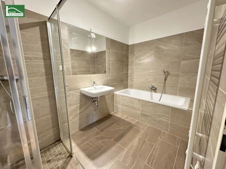 Hochwertige 2-Zimmer Wohnung mit großem Balkon nahe S-Bahn und Schwechat Zentrum! GEMEINSCHAFTLICHE DACHTERRASSE! - Photo 3