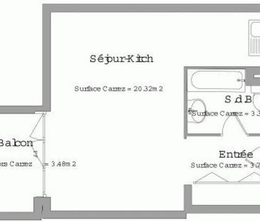 Location Appartement 1 pièce 27m² ORLEANS 45100 - Photo 6