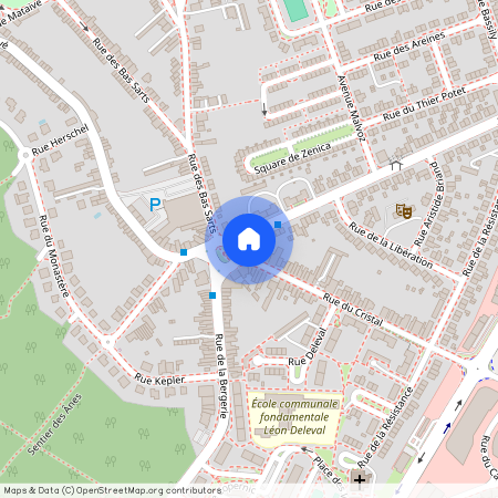 Rue Du Cristal, 1, 1, 4100, Seraing