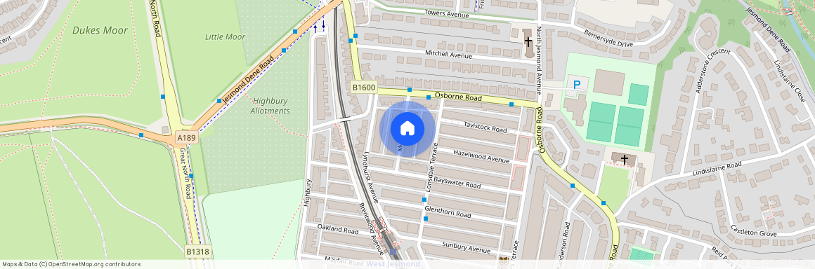 Myrtle Grove, Jesmond, Newcastle, NE2