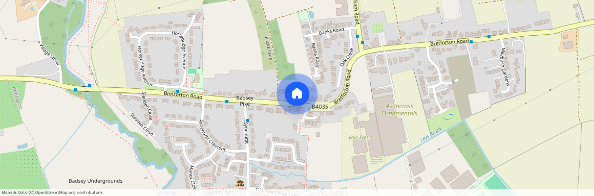 Bretforton Road, Badsey, Evesham, Worcestershire, WR11