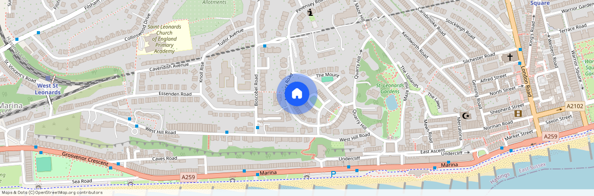 Monument Way, St Leoanrds on Sea