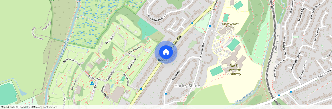 Harley Shute Road, St Leonards On Sea