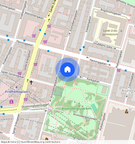 Parkgatan 18 B. 1 rum & kö, Härnösand