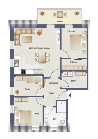 Erstbezug ! Perfekter Grundriss & energieeffizient – Wohnen in Energieklasse A+ - Photo 5